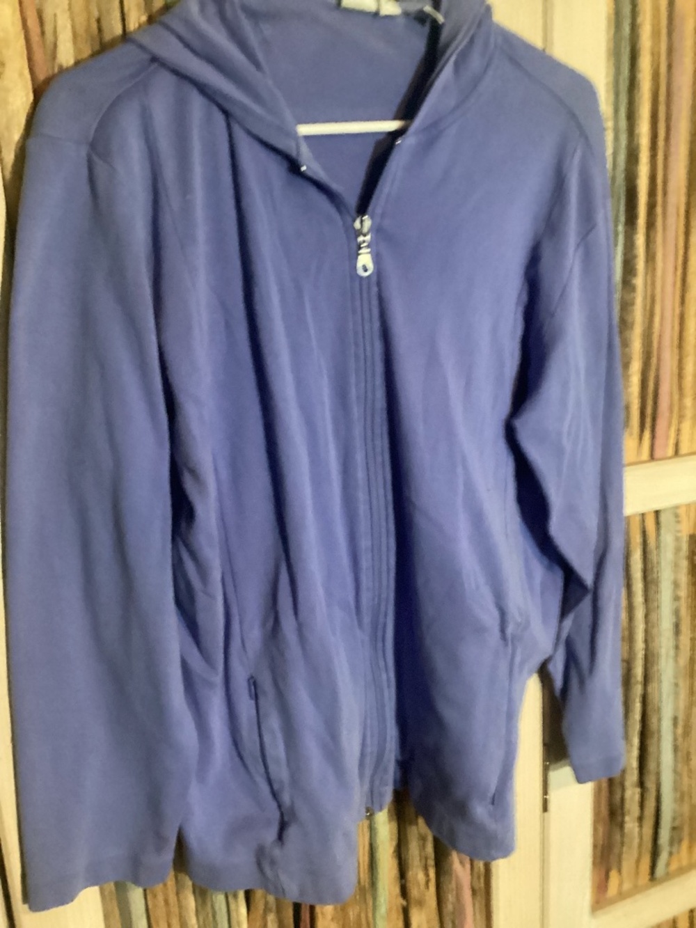 Blue Lightweight Chico’s Hoodie - size 2